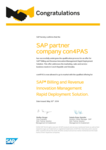 RDS certifikát pro oblast SAP BRIM RDS certifikát pro oblast SAP BRIM
