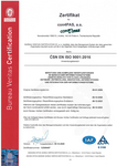 ISO QMS Zertifikat - Deutsche ISO QMS Zertifikat - Deutsche