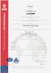 ISO ISMS Certificate - Arabic ISO ISMS Certificate - Arabic